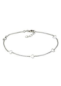 Fu&szlig;kette Firetti "Schmuck Geschenk Silber 925 K&ouml;rperschmuck Erbskette", silber (silberfarben), Fu&szlig;ketten, Damen, Silber 925 (Sterlingsilber), Fu&szlig;kette