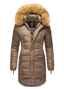 Steppmantel Navahoo "Steppmantel Papaya", Damen, Gr. S, grau (taupe2), Obermaterial: 100% Polyester PES. Obermaterial: Futter: 100% Polyester PES. 100% Polyester PES., M&auml;ntel Steppmantel