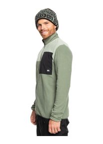 Fleecepullover Quiksilver "Aker", Herren, Gr. XL, blau (sea spray), Obermaterial: 100% Microfaser;, Sweatshirts Fleecepullover