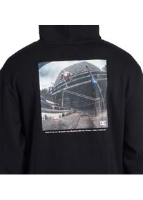 Hoodie DC Shoes "Heikkila Sw 360 Flip", Herren, Gr. M, schwarz, Obermaterial: 55% gek&auml;mmte Walkfrottier, 25% Walkfrottier, 20% Microfaser;, Sweatshirts Hoodie