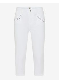 Brax Damen Style SHAKIRA C WHITE, denim wei&szlig;, Gr. 34