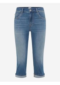 Brax Damen Style SHAKIRA C USED STONE BLUE, denim blau, Gr. 34