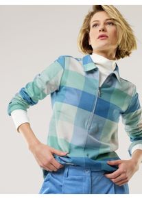 Walbusch Kuschelflanell Zip-Bluse
