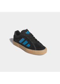 Sneaker adidas originals "COURT TNS PREMIERE", Damen, Gr. 46, core schwarz, lucid ray blau, gum4, Leder, Synthetik, Schuhe Sneaker