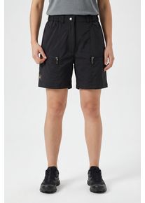 Shorts CMP, Damen, Gr. L, N-Gr, nero, Obermaterial: 100% Polyester, Hosen Shorts, sportlicher Stil, f&uuml;r sportliche Aktivit&auml;ten und Outdoor-Abenteuer