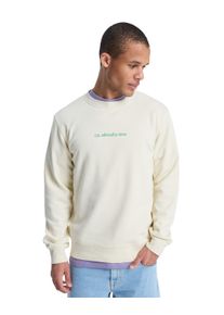 Sweatshirt Quiksilver "Graphic", Herren, Gr. L, bone, Obermaterial: 60% Walkfrottier, 40% Microfaser;, Sweatshirts Sweatshirt