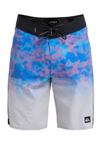 Boardshorts Quiksilver "Highline Printed 20", Herren, Gr. 28(XS), nebulas blau fade reflection, Obermaterial: 51% Microfaser, 37% Microfaser, 12% Elasthan;, Hosen Boardshorts