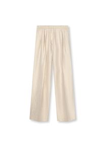 Stoffhose Seidensticker, Herren, Gr. 36, Normalgr&ouml;&szlig;en, gold, 72% Baumwolle, 28% Leinen, unifarben, Hosen Stoffhose