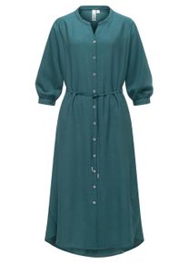 Blusenkleid Ragwear "Blusenkleid Trea Dress", Damen, Gr. XXL, N-Gr, gr&uuml;n (ocean gr&uuml;n), Obermaterial: 85% Viskose CV. 15% Polyamid PA., Kleider Blusenkleid