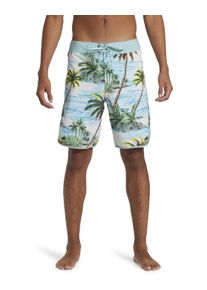 Boardshorts Quiksilver "Highline Scallop 19", Herren, Gr. 32(M), blau (aquifer), Obermaterial:88% Microfaser, 12% Elasthan;, Hosen Boardshorts