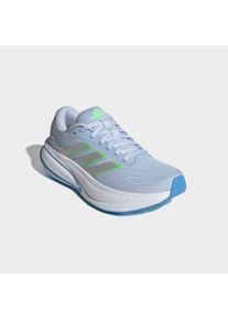 Laufschuh adidas Performance "RESPONSE 2", Damen, Gr. 41, crystal sky, silber metallic, lime burst, Synthetik, Textil, Schuhe Laufschuh