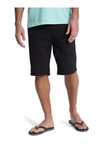 Bermudas Quiksilver "Union Straight 20", Herren, Gr. 29(XS/S), schwarz, Obermaterial: 99% Walkfrottier, 1% Elasthan;, Hosen Bermudas