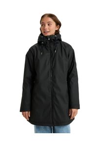Allwetterjacke Roxy "Rain Road Polar Zip", Damen, Gr. XL, anthrazit, Obermaterial: 100% Polyurethan;, Jacken Allwetterjacke