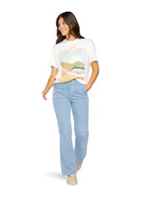 Outdoorhose Billabong "Wave", Damen, Gr. 28M, blau (blau shadow), Obermaterial: 98% Walkfrottier, 2% Elasthan;, Hosen Outdoorhose