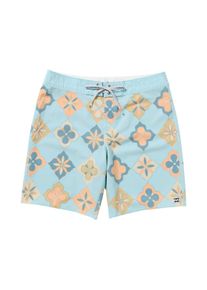 Boardshorts Billabong "Sundays Pro 18.5", Herren, Gr. 38(XXL), blau (dusty blau), Obermaterial:90% Microfaser, 10% Elasthan;, Hosen Boardshorts