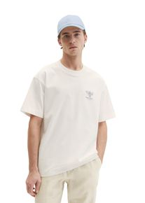 Marc O'Polo T-Shirt MARC O'POLO, Damen, Gr. XL, egg wei&szlig;, Jersey, Obermaterial: 100% Baumwolle, loose fit, Rundhals, Shirts T-Shirt, loose fit mit beidseitigen Insektenprints