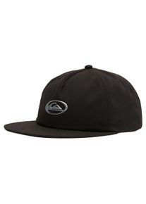 Snapback Cap Quiksilver "Saturn", Herren, schwarz, Obermaterial:100% Microfaser;, Caps Snapback Cap