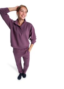 Sporthose Roxy "Rise & Vibe Sweets", Damen, Gr. XL, huckleberry, Obermaterial: 48% Viskose, 44% Microfaser, 8% Elasthan;, Hosen Sporthose