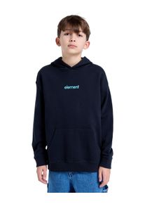 Hoodie Element "Simple Logo", Jungen, Gr. 14(155-164cm), schwarz (flint schwarz), Obermaterial: 70% Walkfrottier, 30% Walkfrottier;, Sweatshirts Hoodie