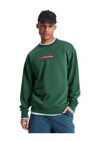 Sweatshirt Quiksilver "Dna", Herren, Gr. XS, forest, Obermaterial: 45% Walkfrottier, 40% Walkfrottier, 15% Microfaser;, Sweatshirts Sweatshirt