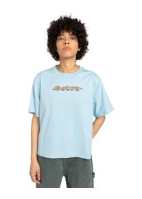 Print-Shirt Element "Mushroom", Damen, Gr. XS, forget me not, Obermaterial: 100% Walkfrottier;, Shirts Print-Shirt