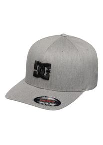 Flex Cap DC Shoes "Capstar", Herren, Gr. L, grau (castlerock), Baumwolle, Caps Flex Cap
