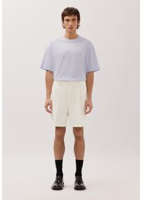 Shorts STUDIO SEIDENSTICKER, Herren, Gr. 48, Normalgr&ouml;&szlig;en, ecru, 98% Polyester, 2% Elasthan, unifarben, Hosen Shorts