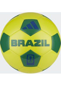 Fu&szlig;ball adidas Performance "BRASILIEN CLUB OFFICIAL LICENSED PRODUCT" Gr. 5, bright gelb, royal blau, team gr&uuml;n, B&auml;lle, Kinder, 5, 0,4 g, Polyurethane (PU), Fu&szlig;ball, Brasilien, B:22,3cm H:17,3cm T:22cm