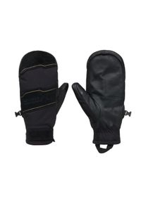 Fleecehandschuhe Quiksilver "Squad Mitt", Herren, Gr. XL, schwarz, Leder, Handschuhe Fleecehandschuhe