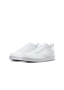 Sneaker Nike Sportswear "Court Borough Low Recraft", M&auml;dchen, Gr. 35,5, wei&szlig; (wei&szlig;, wei&szlig;), Synthetik, Textil, Schuhe Sneaker, Design auf den Spuren des Air Force 1 f&uuml;r Jugendliche