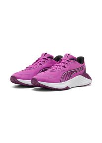 Trainingsschuh Puma "PWR HYBRID TR WNS", Damen, Gr. 39, electric orchid, plum wine, Puma wei&szlig;, Puma silber, Textil, Schuhe Trainingsschuh, PROFOAM-D&auml;mpfung, abriebfeste Gummilaufsohle