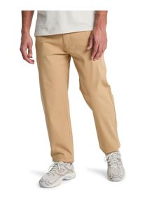Stoffhose Quiksilver "Union Straight Tapered", Herren, Gr. 31SM, khaki, Obermaterial: 99% Walkfrottier, 1% Elasthan;, Hosen Stoffhose