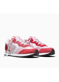 Sneaker Converse "OMEGA TRAINER SUEDE", Damen, Gr. 42, new found bloom, rot, wei&szlig;, Leder, Textil, Schuhe Sneaker