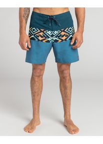 Boardshorts Billabong "Tribong OG", Herren, Gr. 28(XS), blau (smoke blau), Obermaterial:100% Microfaser;, Hosen Boardshorts
