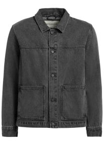 Jeansjacke Khujo "Jeansjacke Barto", Damen, Gr. L, schwarz, Obermaterial: 100% Baumwolle CO., gerade, hoch geschlossener Ausschnitt, abgesteppte Kante, Jacken Jeansjacke, Modische Jacke in Jeans-Optik