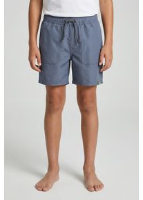 Badeshorts Chiemsee "Boys Swim Shorts", Jungen, Gr. 170/176, N-Gr, grisaille, Obermaterial: 100% Polyester, Badehosen Badeshorts, f&uuml;r Kinder, sportlicher Stil, bequemes Tragegef&uuml;hl