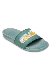 Sandale Quiksilver "Rivi", Herren, Gr. 13(46), gr&uuml;n (sage), Obermaterial:Obermaterial: Synthetikmaterial / Au&szlig;ensohle: Gummi;, Schuhe Sandale