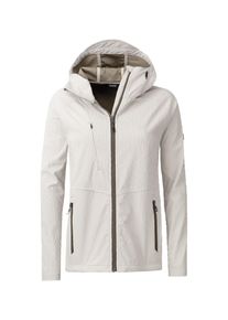 Softshelljacke LPO "Lia WMN", Damen, Gr. 48 (XL), wei&szlig;, 100% Polyester, Jacken Softshelljacke, auch in Gro&szlig;en Gr&ouml;&szlig;en erh&auml;ltlich