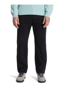 Stoffhose Quiksilver "Union Straight Tapered", Herren, Gr. 29(XS/S), schwarz, Obermaterial: 99% Walkfrottier, 1% Elasthan;, Hosen Stoffhose