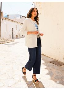 Strickjacke Inspirationen, Damen, Gr. 52, champagner, elfenbein, 55% Polyacryl, 45% Polyamid, unifarben, Strickjacken Strickjacke