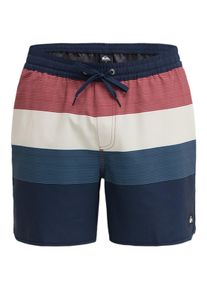 Boardshorts Quiksilver "Stretch Scallop Volley 16", Herren, Gr. XS, schwarz navy tijuana, Obermaterial: 92% Microfaser, 8% Elasthan;, Hosen Boardshorts