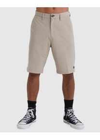 2-in-1-Shorts Billabong "Crossfire", Herren, Gr. 30S, gr&uuml;n (khaki), Obermaterial:64% Microfaser, 22% Walkfrottier, 8% Elasthan, 6% Polyamid;, Hosen 2-in-1-Shorts
