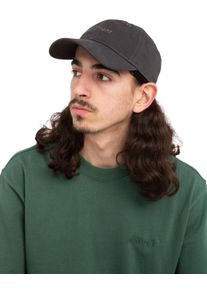 Fitted Cap Element "Lowcase Dad", Herren, schwarz (off schwarz), Obermaterial: 100% Walkfrottier;, Caps Fitted Cap