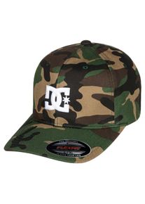 Flex Cap DC Shoes "Cap Star 2", Herren, Gr. S, gr&uuml;n (camo), Baumwolle, Caps Flex Cap