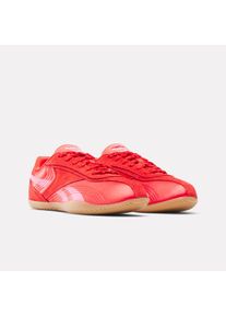 Trainingsschuh Reebok CLASSIC "ULTRA LO", Damen, Gr. 42,5, sportrot, playfulpink, gum, Leder, Textil, Schuhe Trainingsschuh