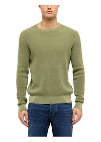 Cardigan Mustang "Herren Style Edward", Herren, Gr. 3XL, khaki, Strick, 100% Baumwolle, regular fit, Rundhals, Strickjacken Cardigan