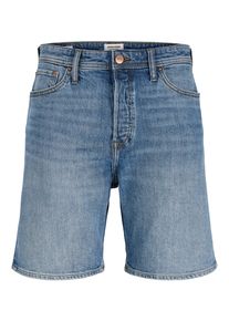 Jack & Jones Jeansshorts JACK & JONES "JJITONY JJORIGINAL SHORTS AM 460 SN", Damen, Gr. L, N-Gr, blau denim pack:am 416, Denim/Jeans, Obermaterial: 98% Baumwolle, 2% Elasthan, unifarben, relaxed fit kniefrei, Jeans Jeansshorts, Baumwollmischung, relaxed fit