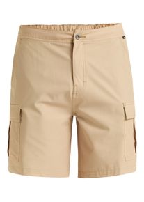 Bermudas Quiksilver "Half 19", Herren, Gr. 34L, gr&uuml;n (khaki), Obermaterial: 92% Microfaser, 8% Elasthan;, Hosen Bermudas