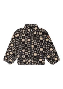 Fleecepullover Roxy "Like Electricity", M&auml;dchen, Gr. 12(148-156cm), phantom sunsquare, Obermaterial: 100% Microfaser;, Sweatshirts Fleecepullover