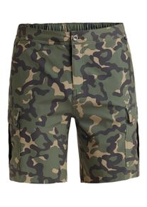 Bermudas Quiksilver "Half 19", Herren, Gr. 34L, aloe butancamo, Obermaterial: 92% Microfaser, 8% Elasthan;, Hosen Bermudas